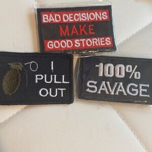 🔴Bundle of 3 Morale Ruck Patches